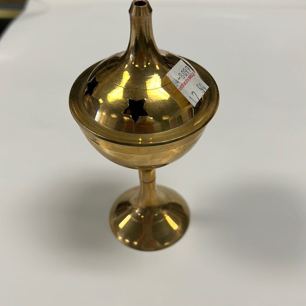 Brass incense burner
